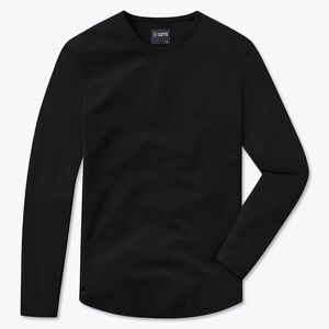 CUTS Men’s AO Long Sleeve Curve-Hem Tee
